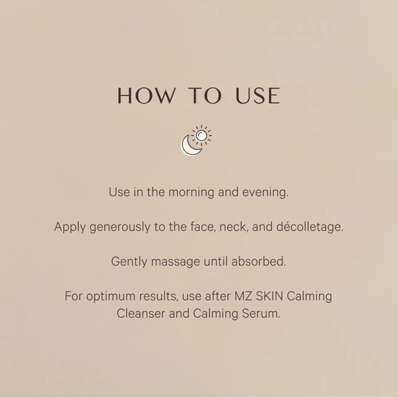 MZ Skin the Calming Moisturizer - Picture 4 of 11